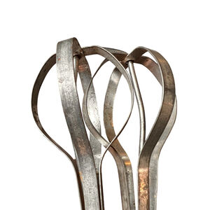 50’s Retro Red Handle Vintage Hand Mixer Gorgeous Old Hand Egg Beater